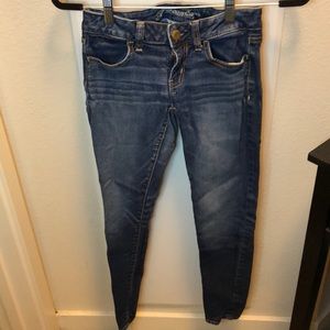 American Eagle Dark wash SHORT jegging